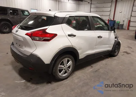 2020 Nissan Kicks S Xtronic Cvt z USA, uszkodzony, nr VIN 3N1CP5BV5LL493103